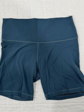 Aritzia TNA Teal Bike Shorts